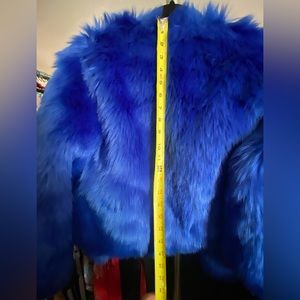 Forever 21 blue polyester and acrylic jacket